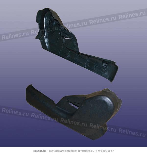 Otr protecting plate-fr seat LH - T11-BJ***015HC