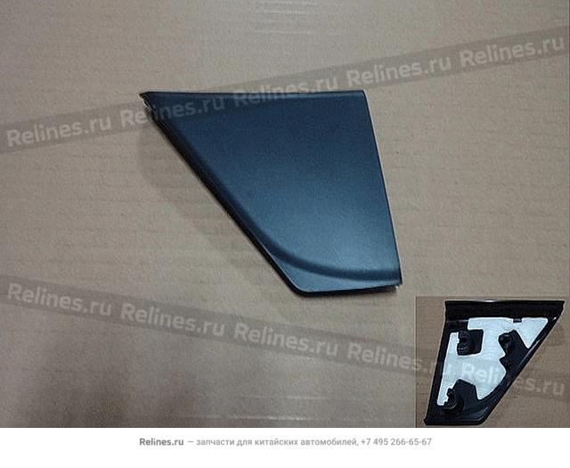 Triangular plate assy FR door RH - 610222***16A86