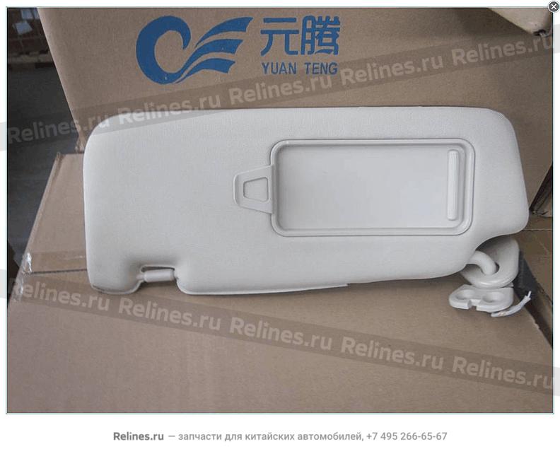 Left sun visor assy. - 106800***00415