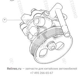 Насос гидроусилителя руля - 34071***W01A