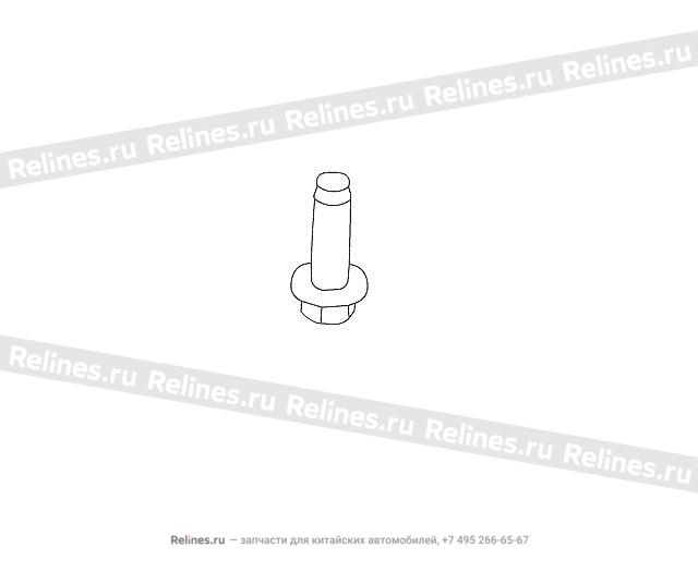 Hex bolt w/flange