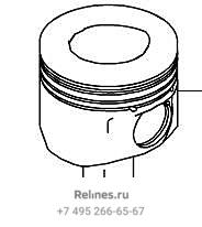 Piston kit - 1004***ED95