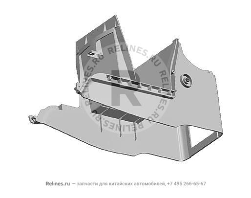 Элемент подлокотника нижний