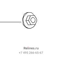 Гайка M6X1 с пружинной шайбой черная - Q322***HLE