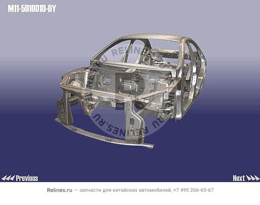 Body frame - M11-5***10-DY