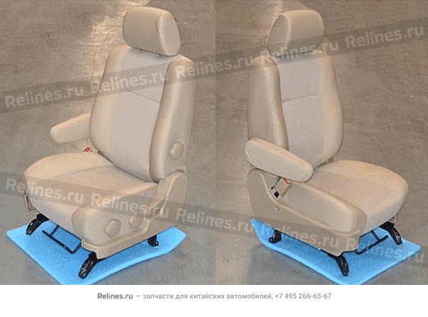 FR seat-lh - B14-6***10BK