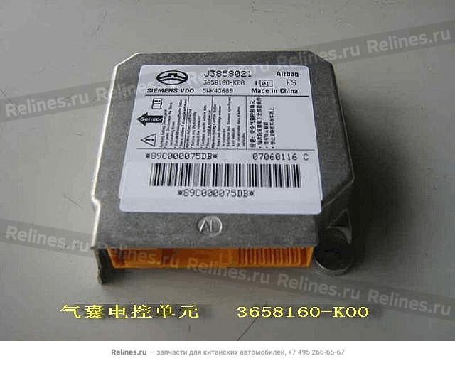 Ecu-air bag - 3658***K18