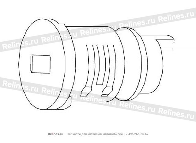 Lock cylinder assy-glovebox - 36087***W09A