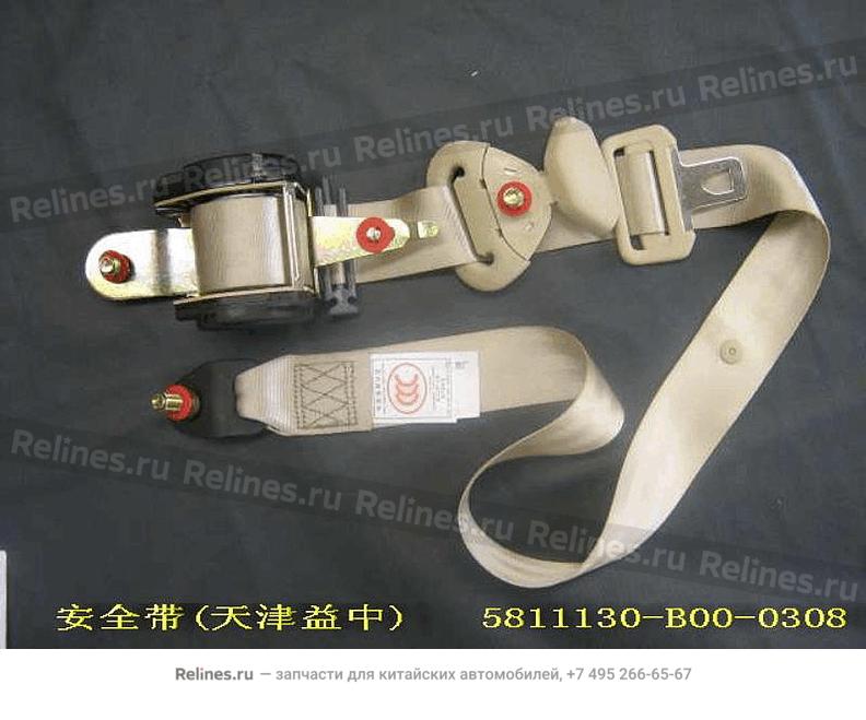 FR seat belt assy(yizhong)