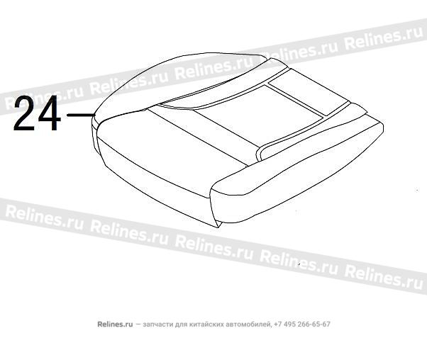 RH case LWR air duct LH