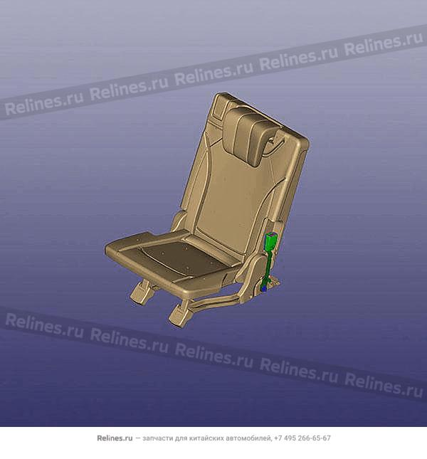 Сиденье правое третьего ряда с пряжкой T18FL3