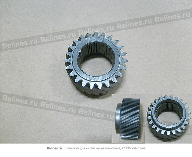 Шестерня КПП 4/4 6-й передачи вторичного вала дизель - ZM016A***1290-1
