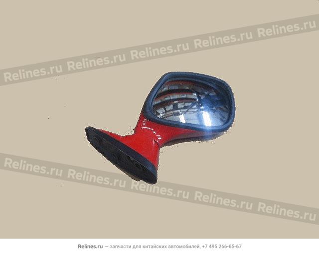 Auxiliary RR view mirror(red)