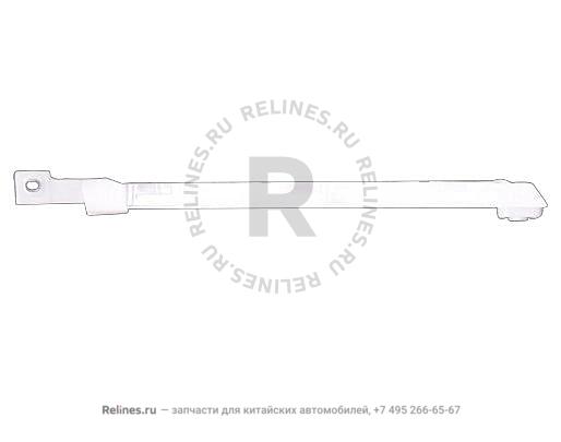 Направляющая стекла двери перед. прав. металл