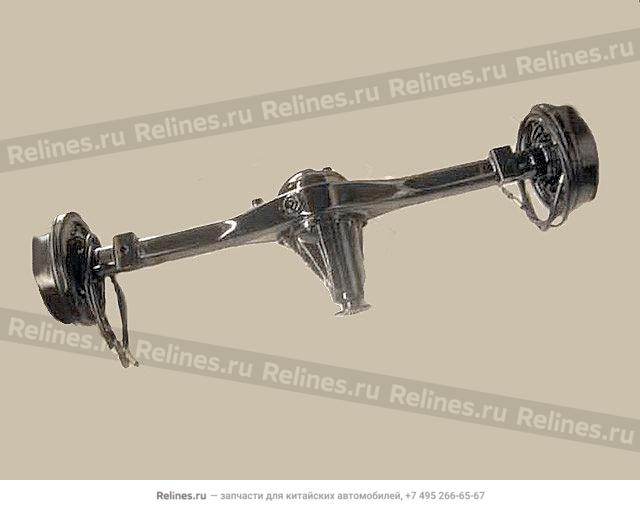 RR axle assy(FR parking brake) - 24000***18-A1