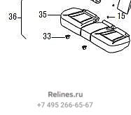 Cushion assy,RR row seat - 705310***00BD4