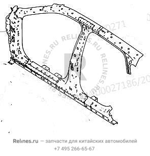 Усолитель боковины левой