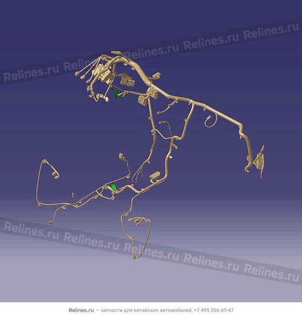 Wiring harness-instrument - 8060***8AA