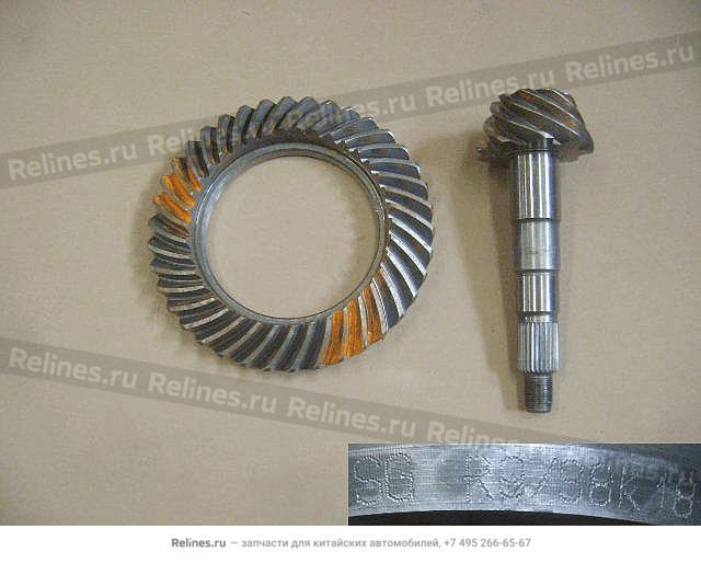 Drive/driven bevel gear assy - 240220***00-A1