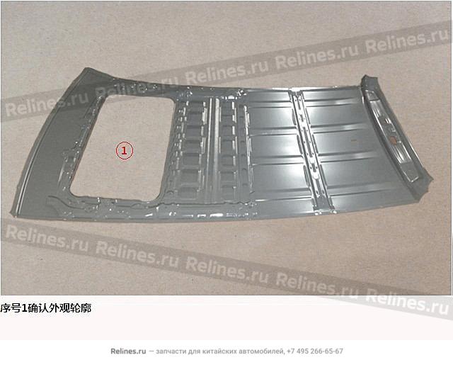 Roof panel assy