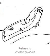 Панель боковая сиденья переднего пассажира - 690312***08A86