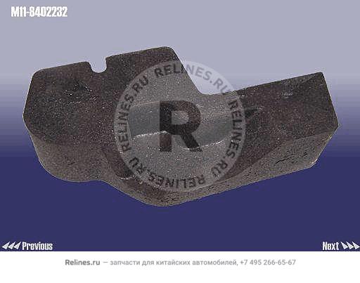 RH plug-hood seal - M11-***232