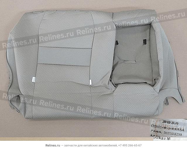 RR double seat backrest cover assy (fabr - 70557***Z16A