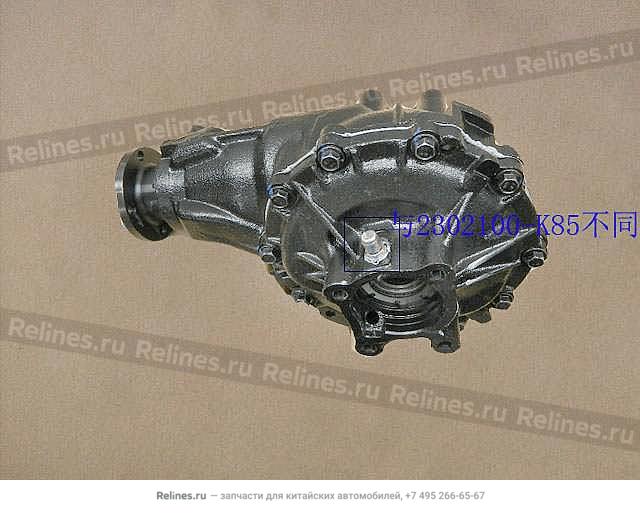 Reducer and differential assy FR - 23021***85XB