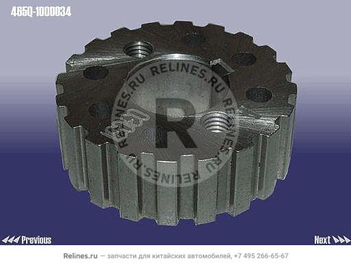 Шкив коленвала зубчатый