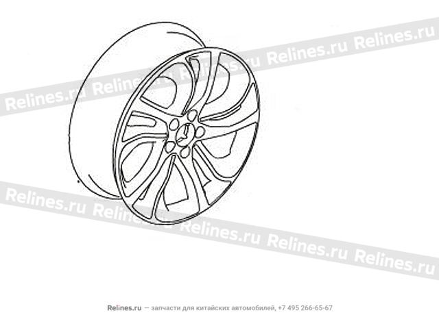 Aluminum wheel - 31133***Y00A