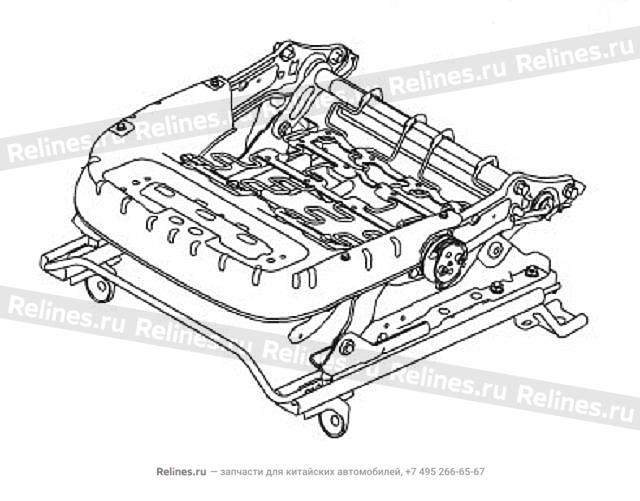 6-WAY power cushion frame assy driver se - 68017***Y00A