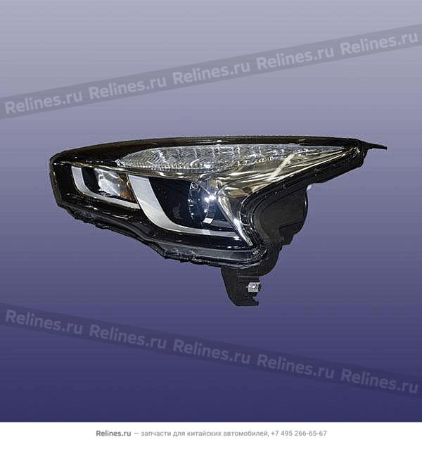 LH headlamp