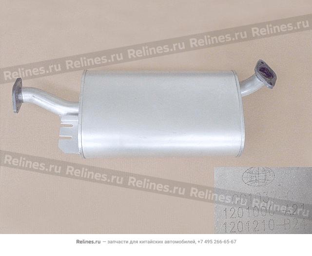 Muffler assy - 1201***B24