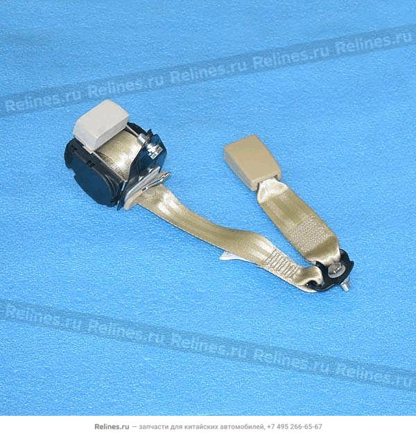 Center seat belt assy RR