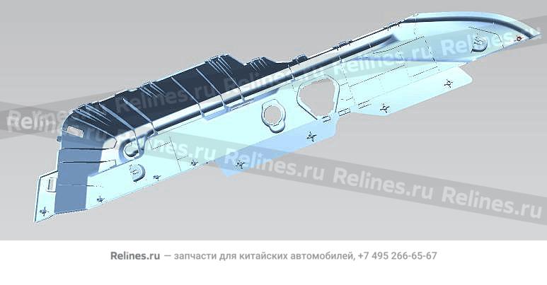 Панель обшивки багажного отделения левая