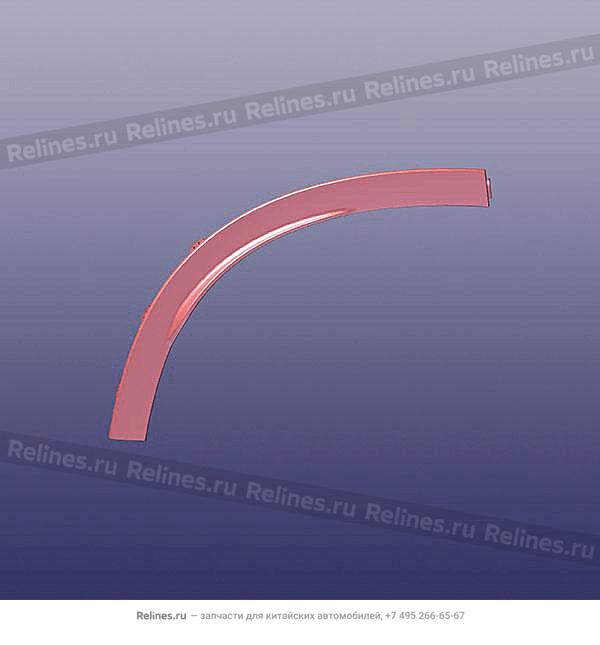 Расширитель арки крыла заднего правого T19C с выступом