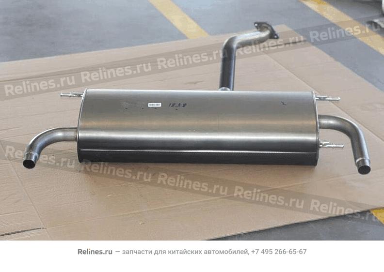 Assy,rear muffler