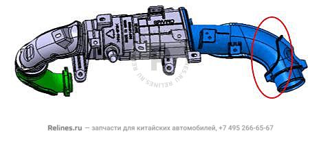 Патрубок турбонаддува