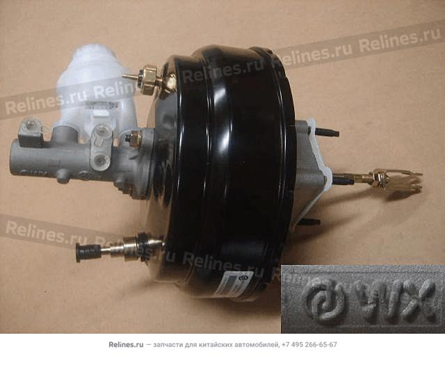 Vacuum booster w/brake master cylinder a - 3540***B54