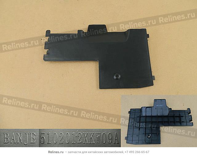 Cover plate-battery - 51020***W09A