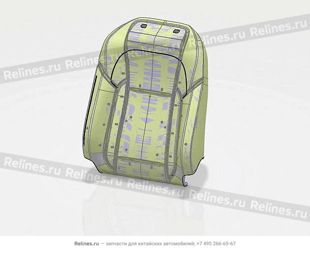 Спинка сиденья пассажира, Ткань, Comfort F7/F7x - 690515***04A86