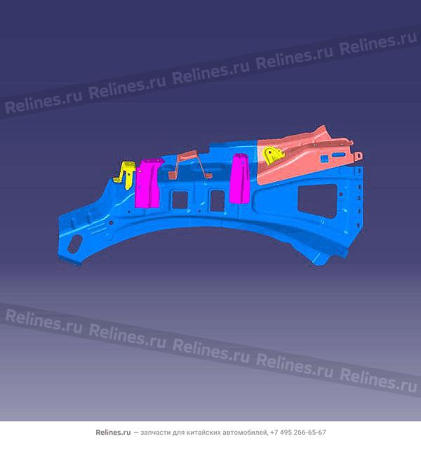 Передняя колесная арка левая T18FL3