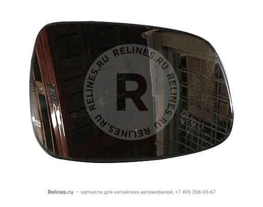 Lens - RH rear view mirror - A18-***021