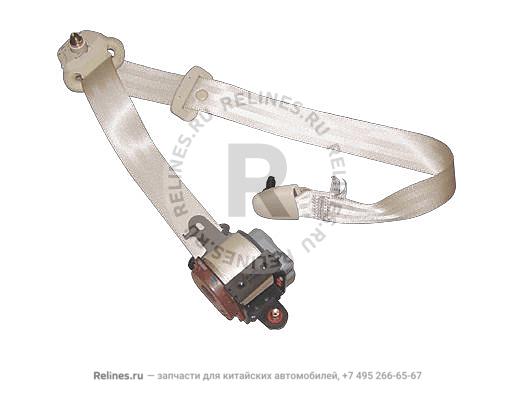 Safty belt assy-fr LH