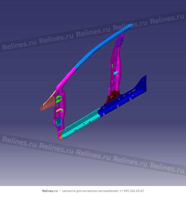 FR reinforcement carling-sd panel RH - S21-5***40-DY