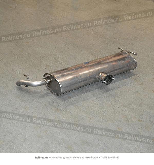 Rear muffler assy.