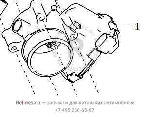 Клапан дроссельный электрический - 3765***EC05