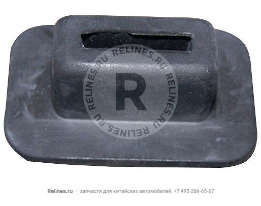 Rubber protect block