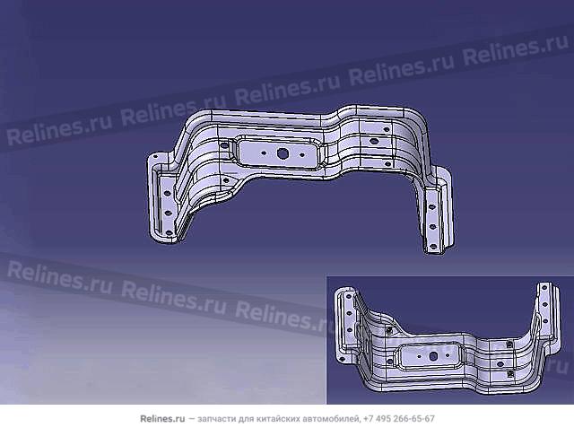 Trans mount support weldment assy - 17062***W09A