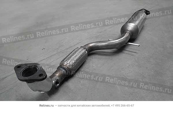 Silencer assy-fr